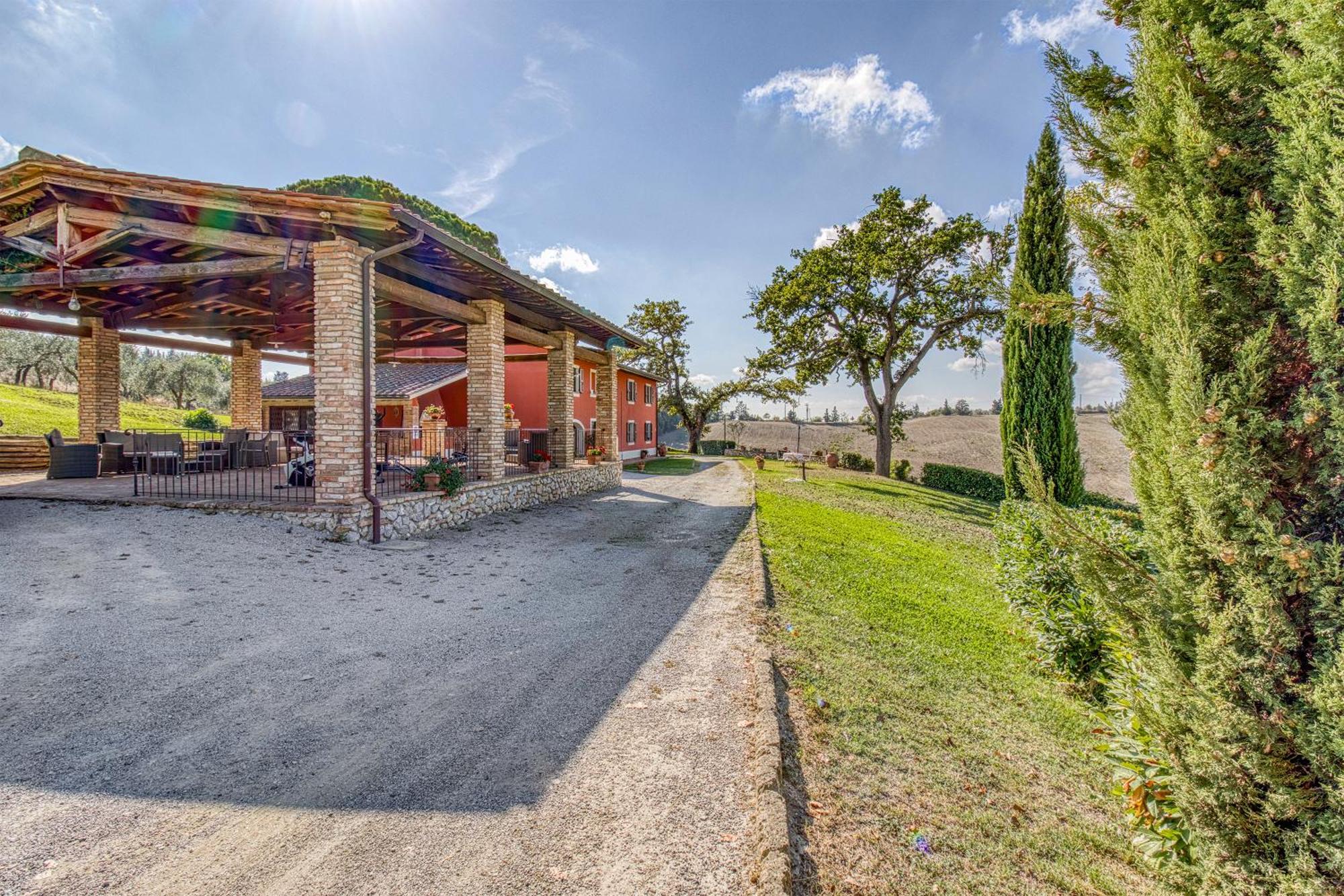 Agriturismo Maramaldo กาสเตลฟิโอเรนทิโน ภายนอก รูปภาพ